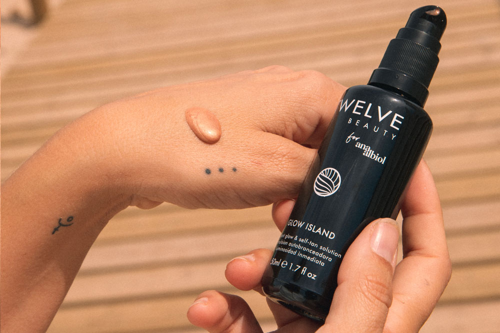 glow island application tips