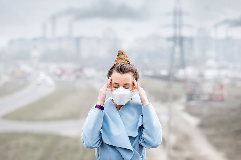 air pollution can affect your skin