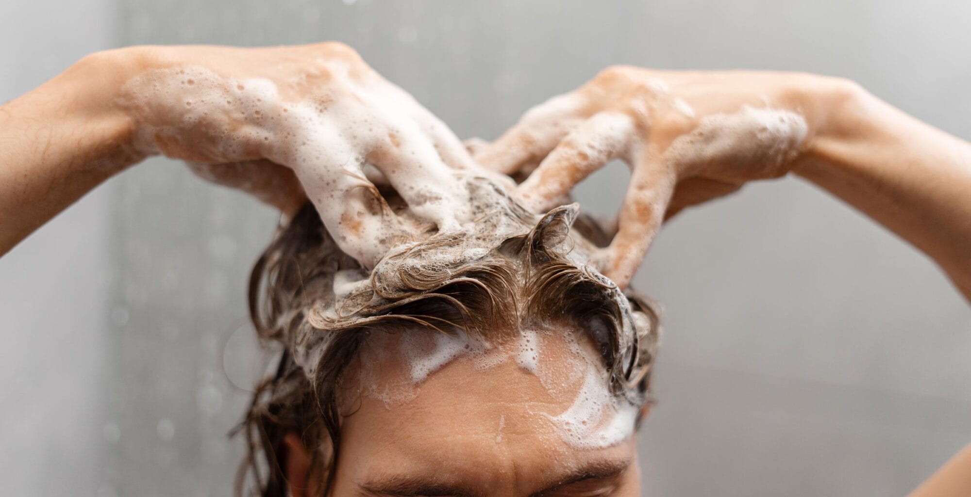 healthy hair washing routine