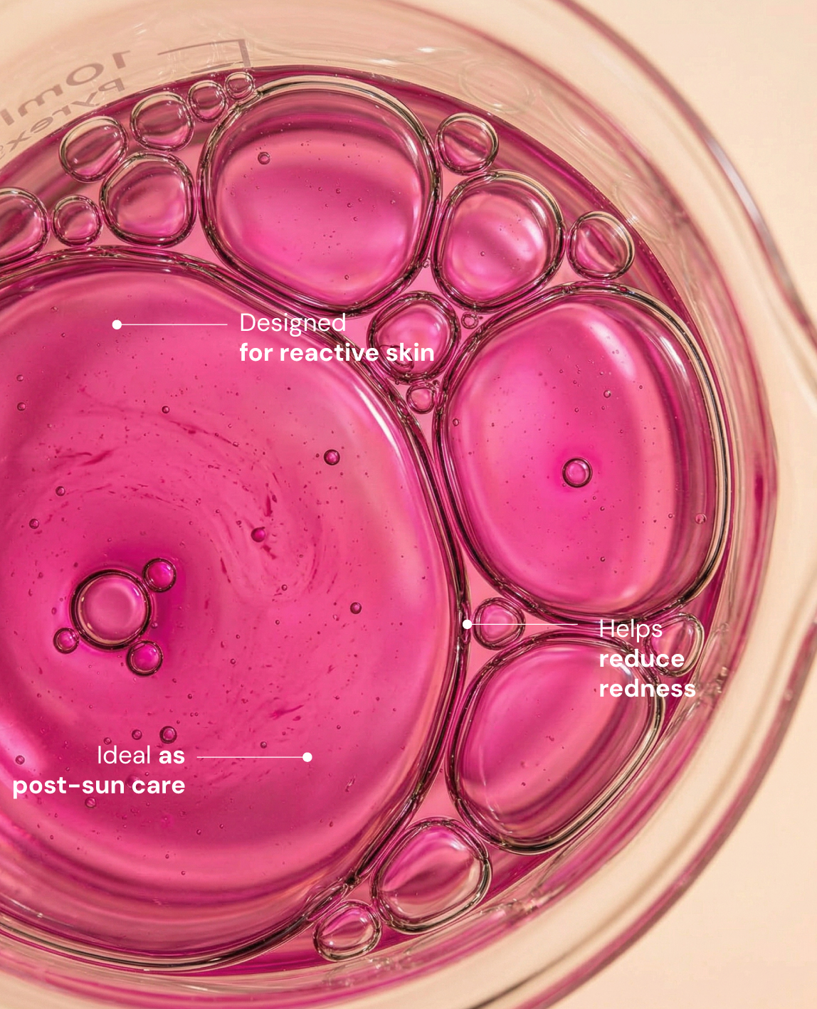 Texture of B12 Calm Serum by Twelve Beauty