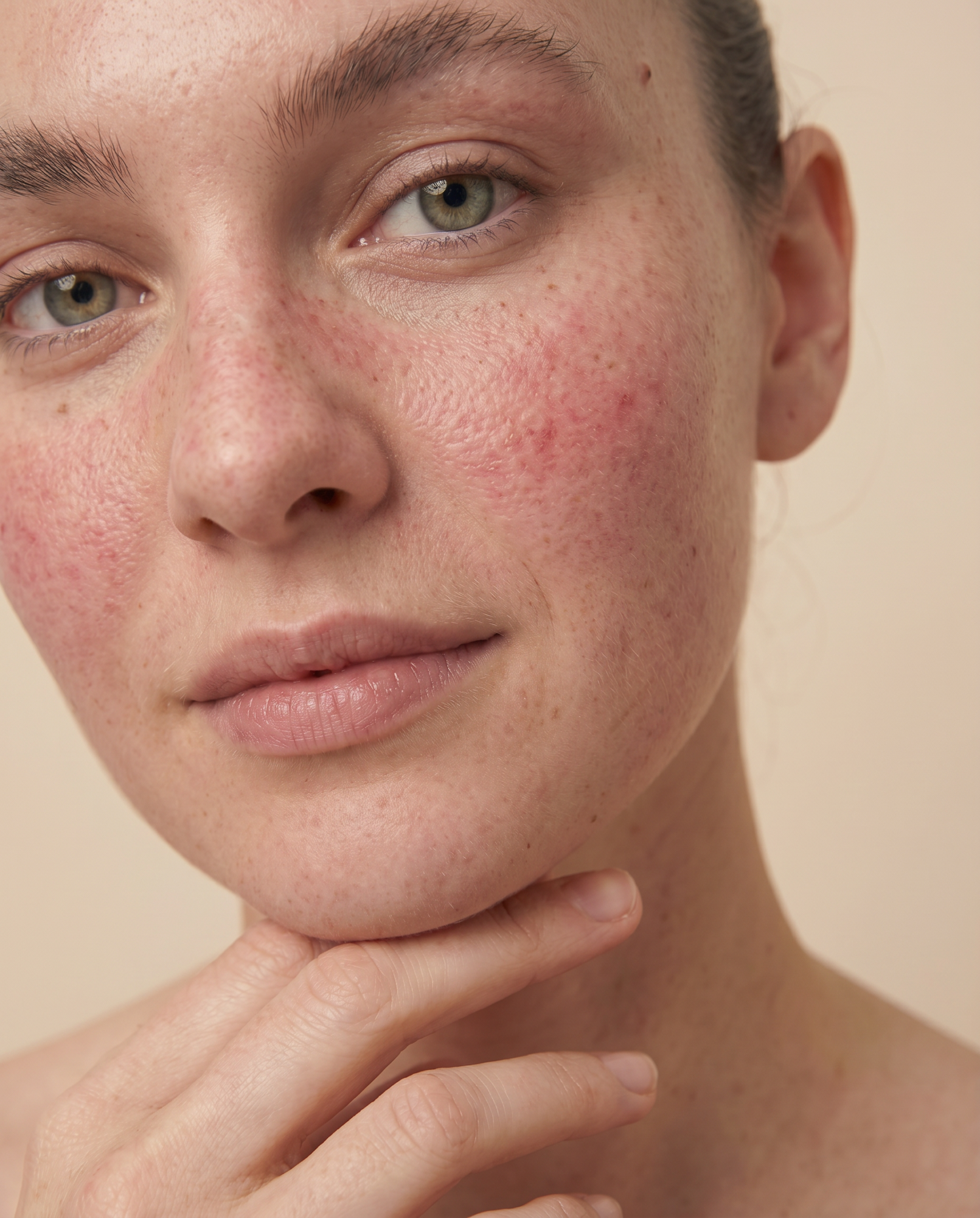 sensitive skin prone to redness